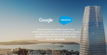 Google and Salesforce