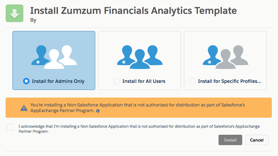 Zumzum Financials Analytics Template